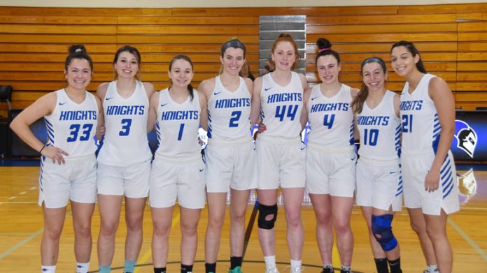 The Mount Saint Mary College Women’s Basketball team will enter the 2022 Skyline Conference Championship on a nine-game winning streak following a 74-37 win over Old Westbury Saturday afternoon on Senior Day.