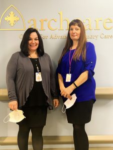 Admissions Director Jodie Sivulich and Program Director Michelle Feller have been working toward this goal of opening the Center for Advanced Memory Care since the start of their careers at ArchCare. Opening just two months ago, the Center is already near capacity, Michelle Feller said.