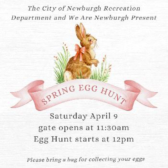 Dust off that Easter basket- the City of Newburgh & We Are Newburgh in collaboration with the Newburgh Armory Unity Center, are proud to announce the annual Easter Egg Hunt in Delano-Hitch Park on Saturday, April 9th.