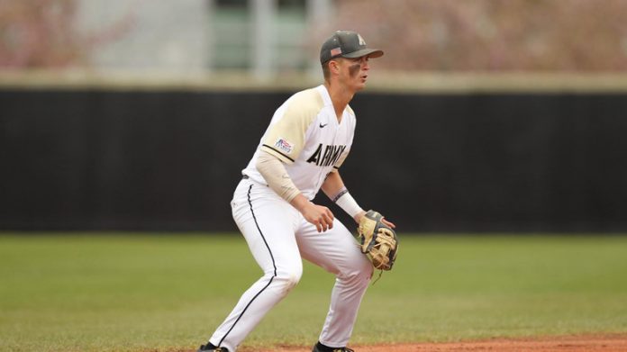The top-seeded Army West Point baseball team is on track to claim its fourth-straight Patriot League Championship after defeating No. 4 Holy Cross in a semifinal doubleheader on Saturday afternoon at Johnson Stadium.
