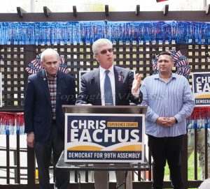 On Sunday, May 1, 2022, The Chris Eachus for Assembly campaign kicked off at Brother’s BBQ in Cornwall. HUDSON VALLEY PRESS/ Chuck Stewart, Jr.