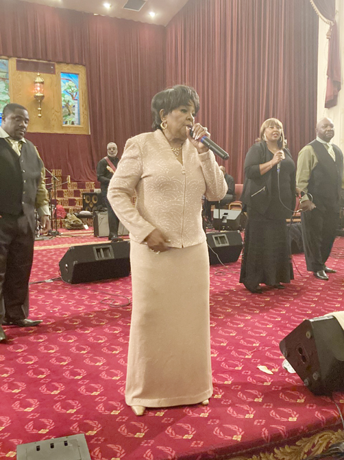 Pastor Shirley Caesar blessed the stage at New York’s All Star Gospel Celebration.