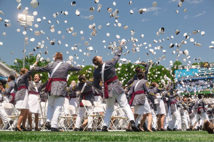 Over 1,000 cadets graduated from the United States Military Academy at West Point on Saturday, May 21, 2022 and were commissioned as second lieutenants in the U.S. Army.