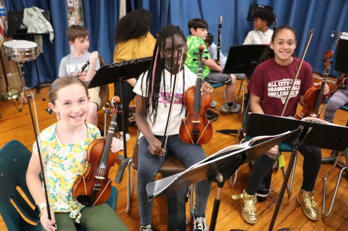New Windsor School held their Spring instrumental concert. This was the first concert in over two years, and it was an amazing success!