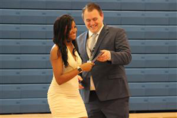 Poughkeepsie High School’s student athletes were given accolades and awards for their hard work in all types of sports from football to bowling during the annual Athletic Awards on June 8.