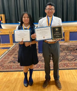 San Miguel Program Class of 2022 graduates, Janelli Garcia and Fernando Garcia, both earned prestigious full scholarships to attend Northfield Mount Hermon School in Massachusetts in the fall. Both students will be involved in the schools rowing program.