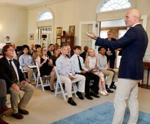 Rep. Sean Patrick Maloney (NY-18) hosted a send off reception to honor local students appointed to service academies this year. 