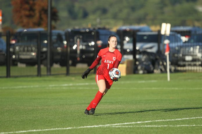 Senior captain Lauren Drysdale opened the scoring for the 2022 campaign as the Black Knights were held to a 1-1 tie by the UConn Huskies in the season opener.