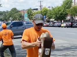 On Friday, the City of Newburgh Department of Public Works could be seen removing 718 outdated parking meters throughout the city.