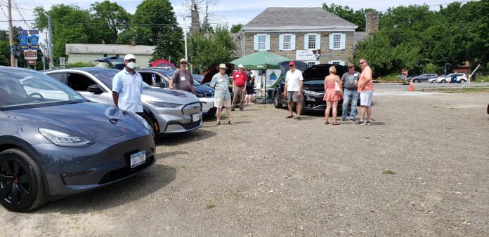 The Hyde Park Chamber of Commerce 12th annual car show took place on Sunday July 17 and featured several electric vehicles.