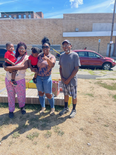 On the intersection of Broadway and Lander Street in the City of Newburgh, the not-for-profit group, MARC’S Friends Support Groups- for both parents and children, along with the help of the United Way and several volunteers, held a Diaper Giveaway