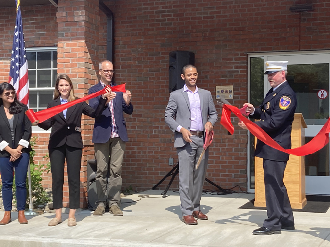The Governor’s Office of Storm Recovery (GOSR) announced the completion of a new emergency operations center and fire house in New Paltz in Ulster County.