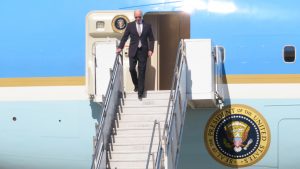 Last Tuesday, Rep. Sean Patrick Maloney (NY-18) hosted President Joseph R. Biden, Jr., pictured above departing Air Force One at NY Stewart International Airport, to celebrate the $20 billion IBM will be investing in manufacturing facilities in the Hudson Valley, over the next ten years. For the Hudson Valley Press/ED MCCARTHY