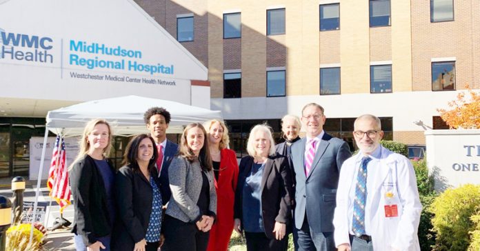 U.S. Senator Kirsten Gillibrand was in Poughkeepsie at the MidHudson Regional Hospital discussing provisions of the recently passed Inflation Reduction Act.