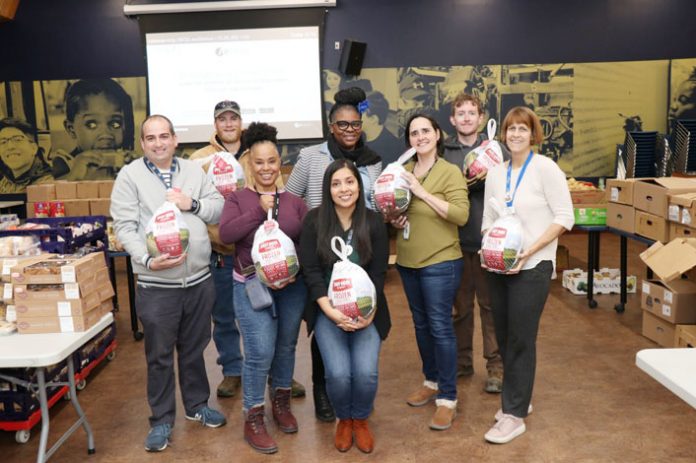 The Family and Community Engagement Team (FACE) provided Thanksgiving food for 135 families.
