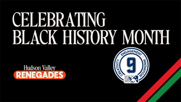 The Hudson Valley Renegades celebrate Black History Month by launching new initiatives to highlight local organizations, baseball pioneers. Throughout the month of February, the team highlights local organizations and baseball pioneers with local ties.