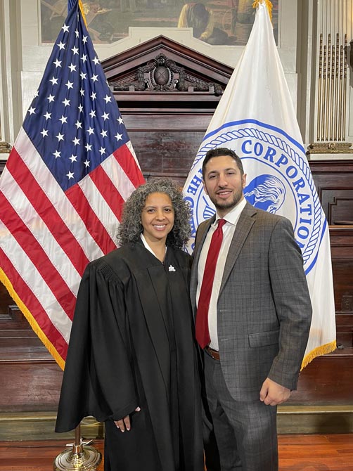 Karen T. Beltran was sworn in as Yonkers City Court Judge.