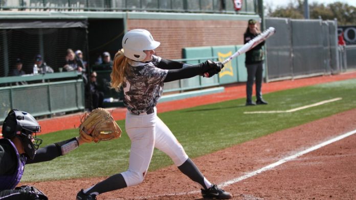 The Army West Point softball team held off late rallies in the final two innings by Northern Illinois University .