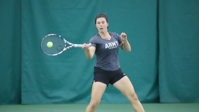 The West Point Army Black Knights women’s tennis team defeated Loyola and Lafayette Saturday afternoon.