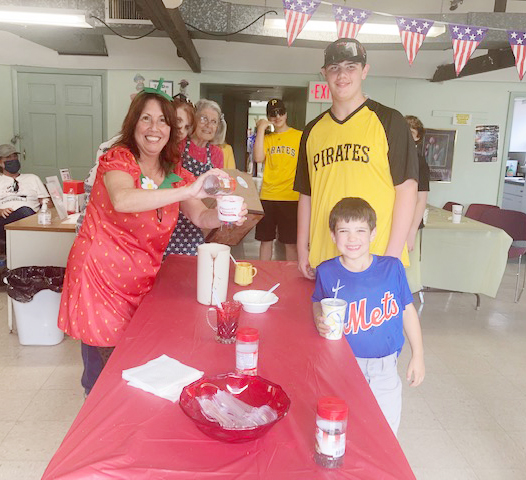 The Town of Cornwall Recreation Department, held and ice cream social, last Saturday at the Town of Cornwall’s recreation Center.