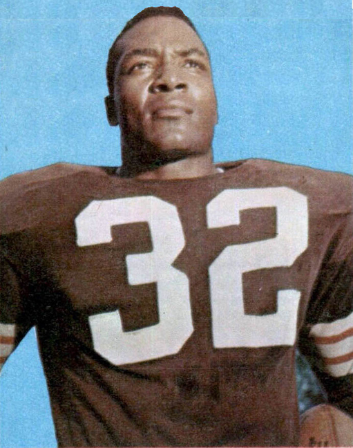 James Nathaniel Brown (February 17, 1936 – May 18, 2023) was an American football fullback, civil rights activist, and actor.