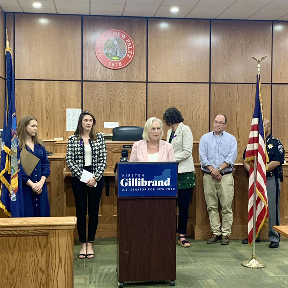 U.S. Senator Kirsten Gillibrand announced the bipartisan FEND Off Fentanyl Act, legislation that would help reduce fentanyl overdoses.