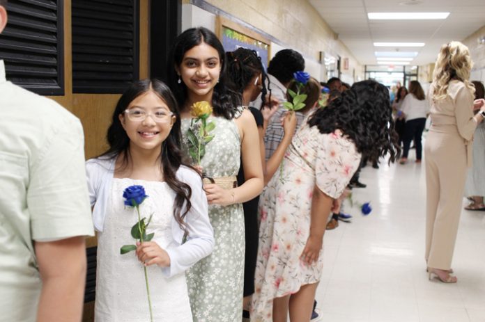 New Windsor School holds its 5th Grade “Moving Up Ceremony”.