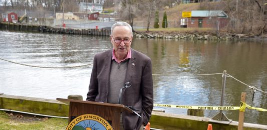 After standing in Kingston’s downtown to push for federal funding last year, U.S. Senate Majority Leader Charles E. Schumer recently announced he has secured a game changing $21.7 million.
