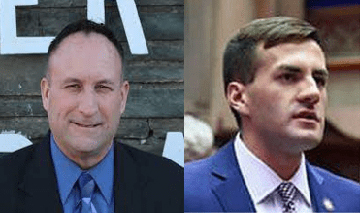 Republican candidates for Town of New Windsor Supervisor. Stephen Bedetti (L) and Colin Schmitt (R).