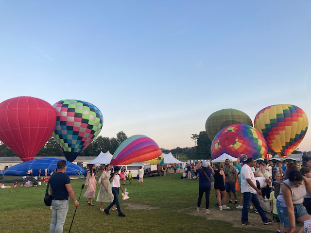 This Labor Day Weekend thousands of people once again flooded Tymor Park in Union Vale for the 32nd Annual JP Morgan Chase Hudson Valley Hot- Air Balloon Festival from September 1-3.