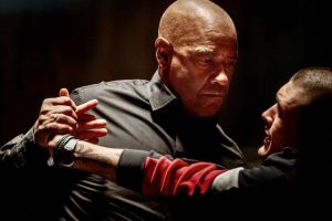 Denzel Washington and Andrea Dodero in The Equalizer 3.