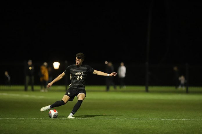 Army men’s soccer fell to American Saturday afternoon by a score of 3-0.