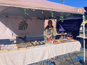Clay and Crystals is one of many booths occupying the Sunday Beacon Farmer’s Market where a wide variety of vendors, offering local products can be found from 10am-2pm.