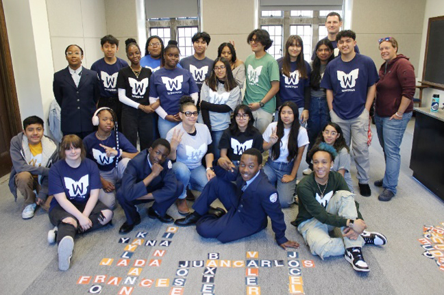 Poughkeepsie High School junior Omari James participated in Dylan’s Wings of Change for a second time and plans to return for a third year. Omari James was one of 22 members of the student government to participate in a two-day retreat at Vassar College.