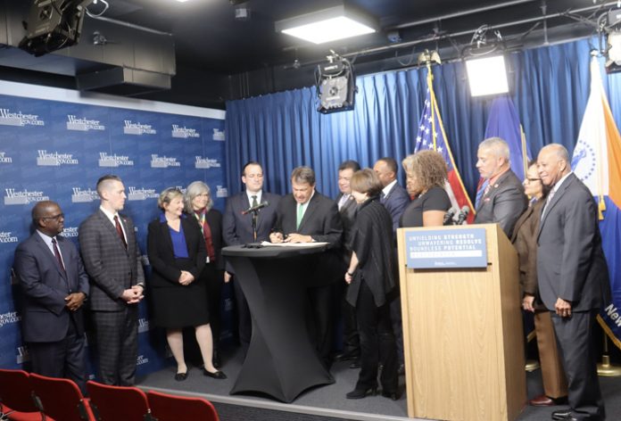Westchester County Executive George Latimer has signed the 2024 Westchester County Budget, his sixth.