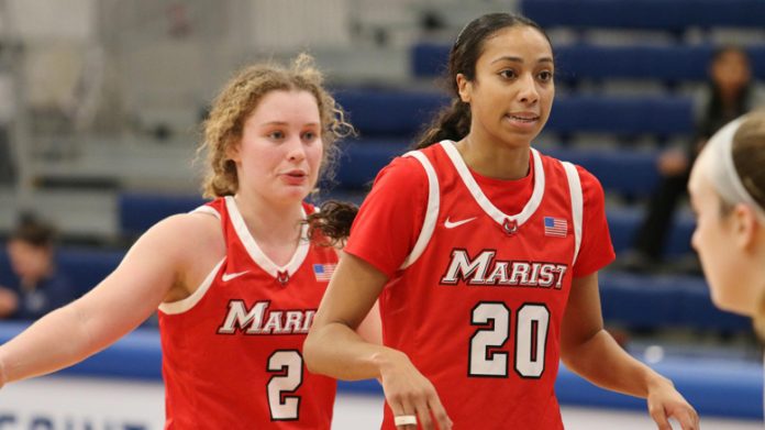 The Marist women’s basketball team was defeated by Saint Peter’s 51-42 on Saturday afternoon.