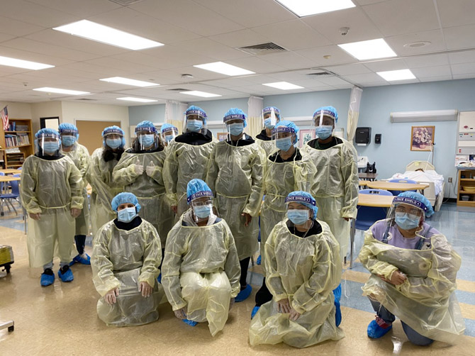 The Newburgh Free Academy Health Science students have been preparing for their first clinical rotation.