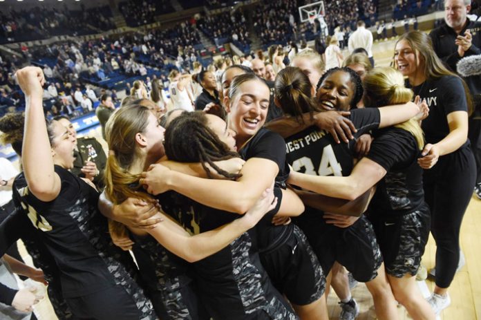 The Army West Point women’s basketball team took down Navy in their first meeting of the season.