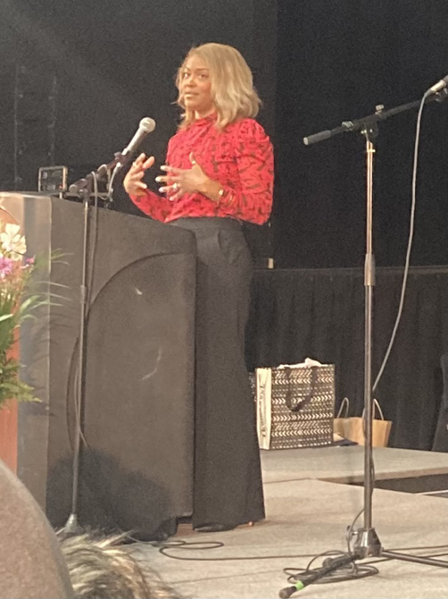 Marisa R. Lee, CEO Beacon Advisors and Guest Speaker at Friday’s Catharine Street, Inc. 33rd Annual Martin Luther King, Jr. Breakfast, speaks about the power of the lessons weaved into loss and how they have guided her life journey.