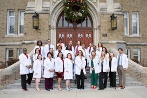 More than 30 students were honored at the recent Mount Saint Mary College white coat ceremony. 