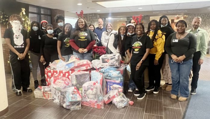 Thw NFA Black History Club partners with Montefiore St. Luke’s Cornwall Hospital for annual toy drive.