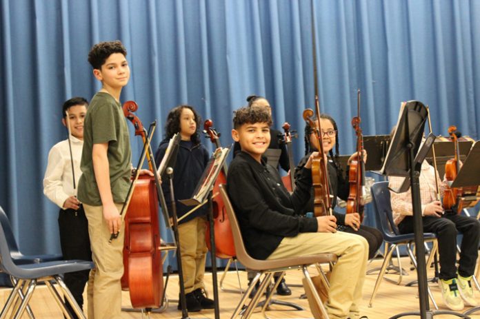 New Windsor School held its Winter Concert on January 24th to a standing-room-only crowd.