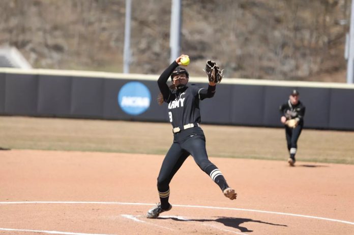 Army West Point softball team suffered a heartbreaker in the final game of their Patriot League opener series against Boston University.