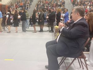 Middletown Mayor, Joseph M. Destafano, was one of several political dignitaries on hand at Friday’s 34th Annual Sojourner Truth Awards Program, honoring 645 students in grades 6-12 in an assortment of areas.