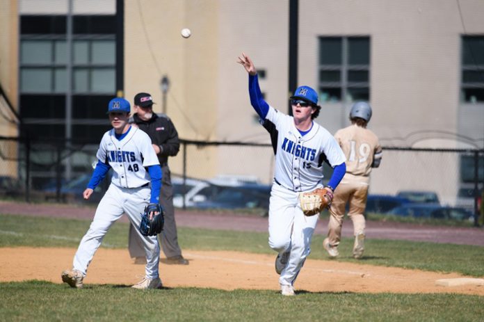 The Mount Saint Mary College Knights baseball team took on Saint Joseph’s University- Long Island in their second Skyline Conference match up.
