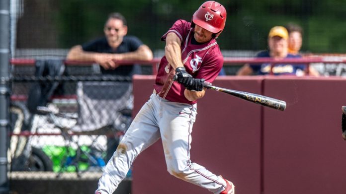 The Vassar College Baseball team concluded its Pacific Northwest trip on Saturday afternoon as the Brewers dropped two contests to Lewis and Clark. Photo: Carlisle Stockton