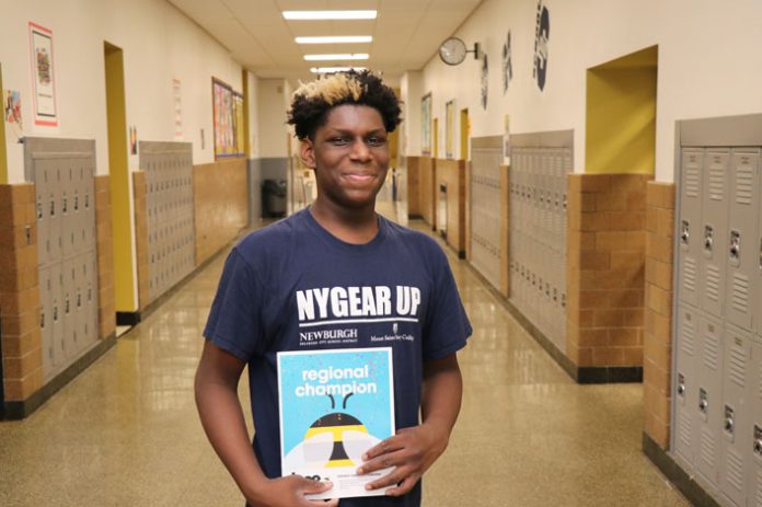 Newburgh student Eli McNair, wins regional spelling bee; headed to national competition in Washington, DC.
