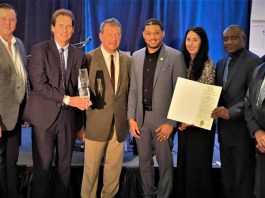 Westchester County Executive George Latimer and the Project Alliance Program received the Community Partner Award at the annual Guidance Center of Westchester Gala.