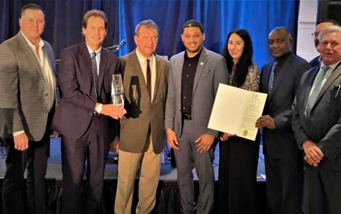 Westchester County Executive George Latimer and the Project Alliance Program received the Community Partner Award at the annual Guidance Center of Westchester Gala.