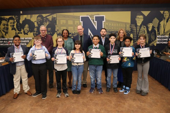 Eighty-one NECSD fifth grade scholars, selected from each of the nine elementary schools across the district, worked with their teams to “escape.” The Escape Room was set up with 15 stations (rooms) manned by employees from throughout the Newburgh Enlarged City School District.